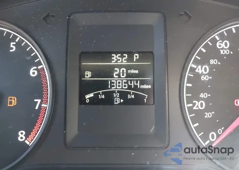 2014 Volkswagen Jetta 2.0L S z USA, uszkodzony, nr VIN 3VW2K7AJ6EM365397